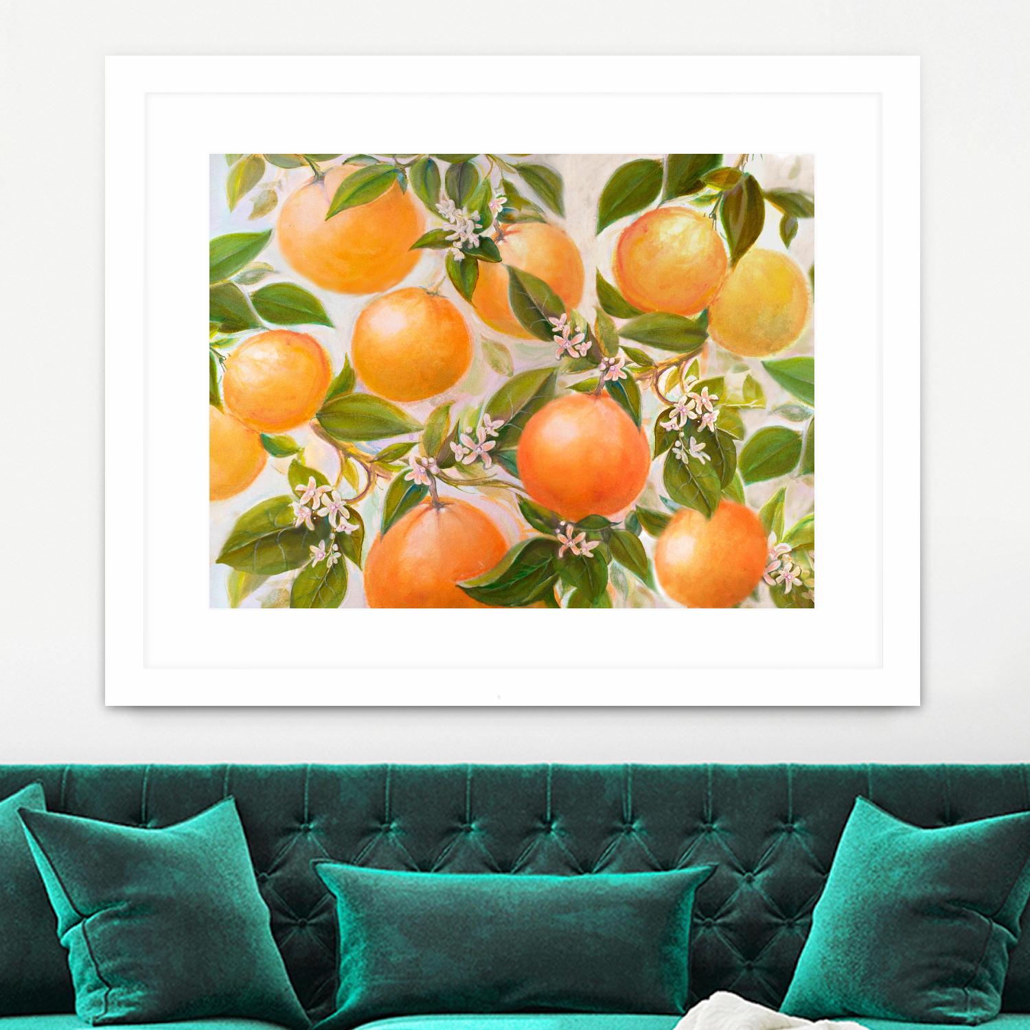Tropical Oranges by Diannart on GIANT ART - fruit farm