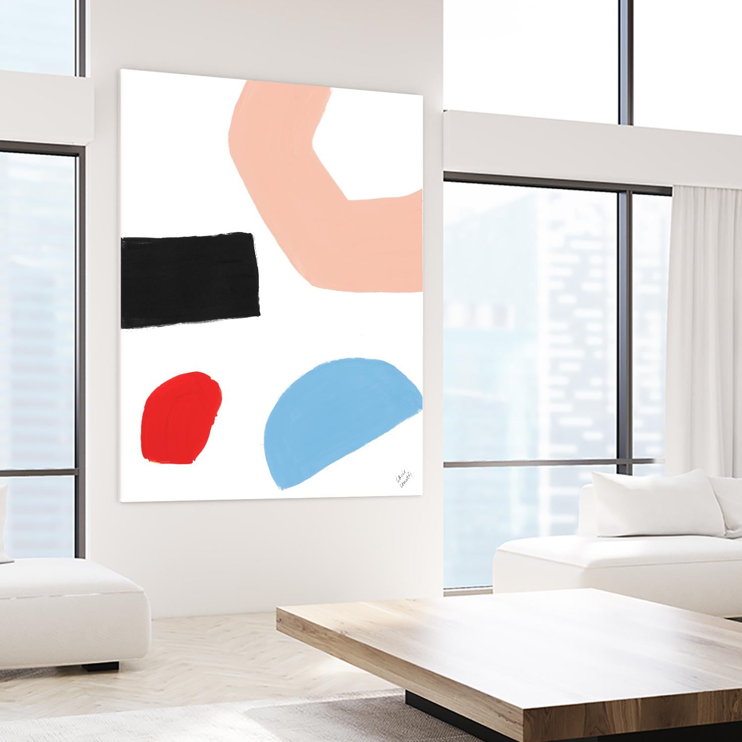 Bright Shape of Things II by Lanie Loreth on GIANT ART - multi abstract