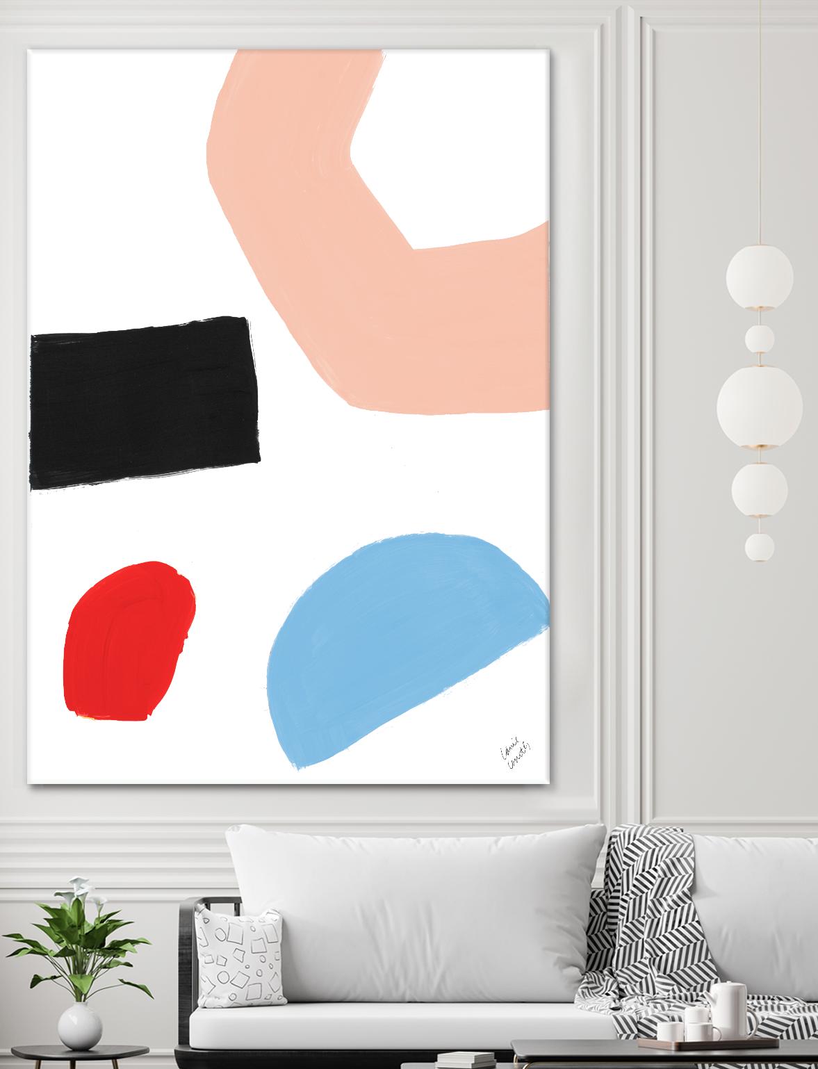 Bright Shape of Things II by Lanie Loreth on GIANT ART - multi abstract