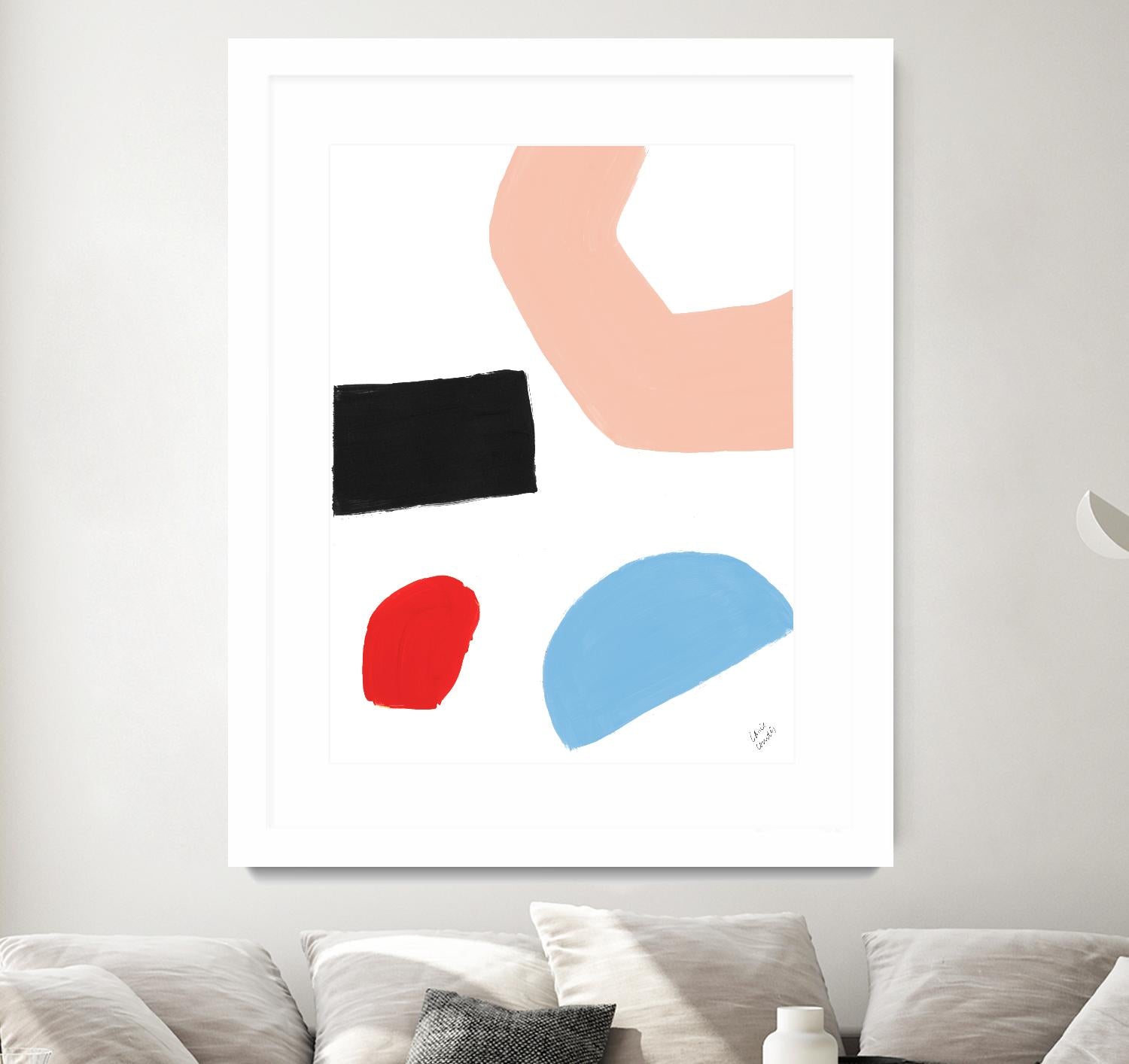Bright Shape of Things II by Lanie Loreth on GIANT ART - multi abstract