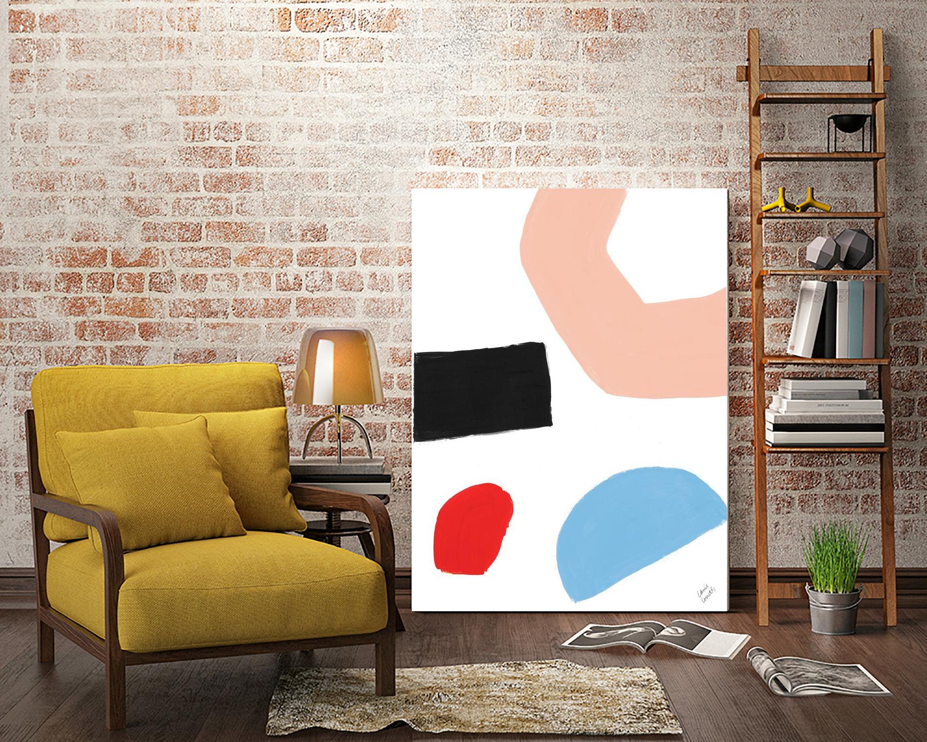 Bright Shape of Things II by Lanie Loreth on GIANT ART - multi abstract