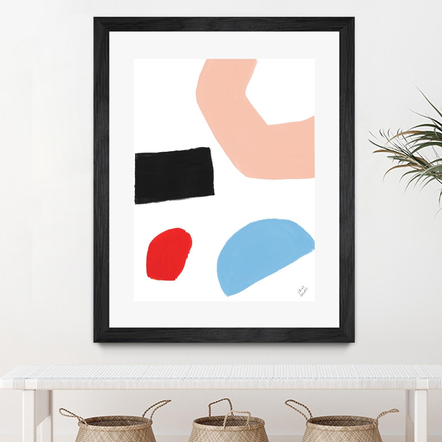 Bright Shape of Things II by Lanie Loreth on GIANT ART - multi abstract