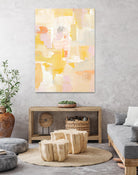 Peace I See by Lanie Loreth on GIANT ART - yellow abstract
