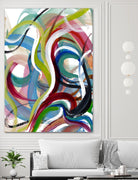 In Full Swing by Lanie Loreth on GIANT ART - multi abstract