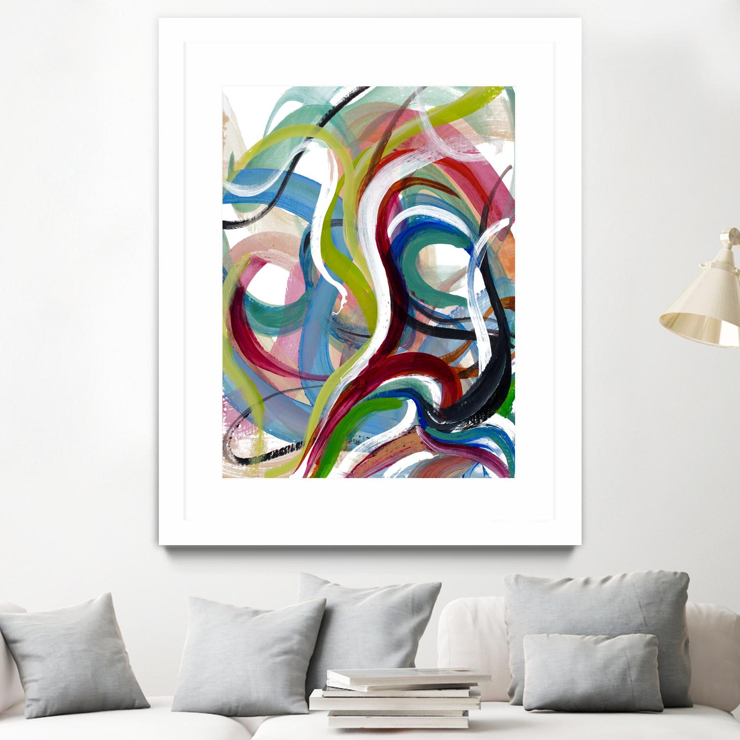 In Full Swing by Lanie Loreth on GIANT ART - multi abstract