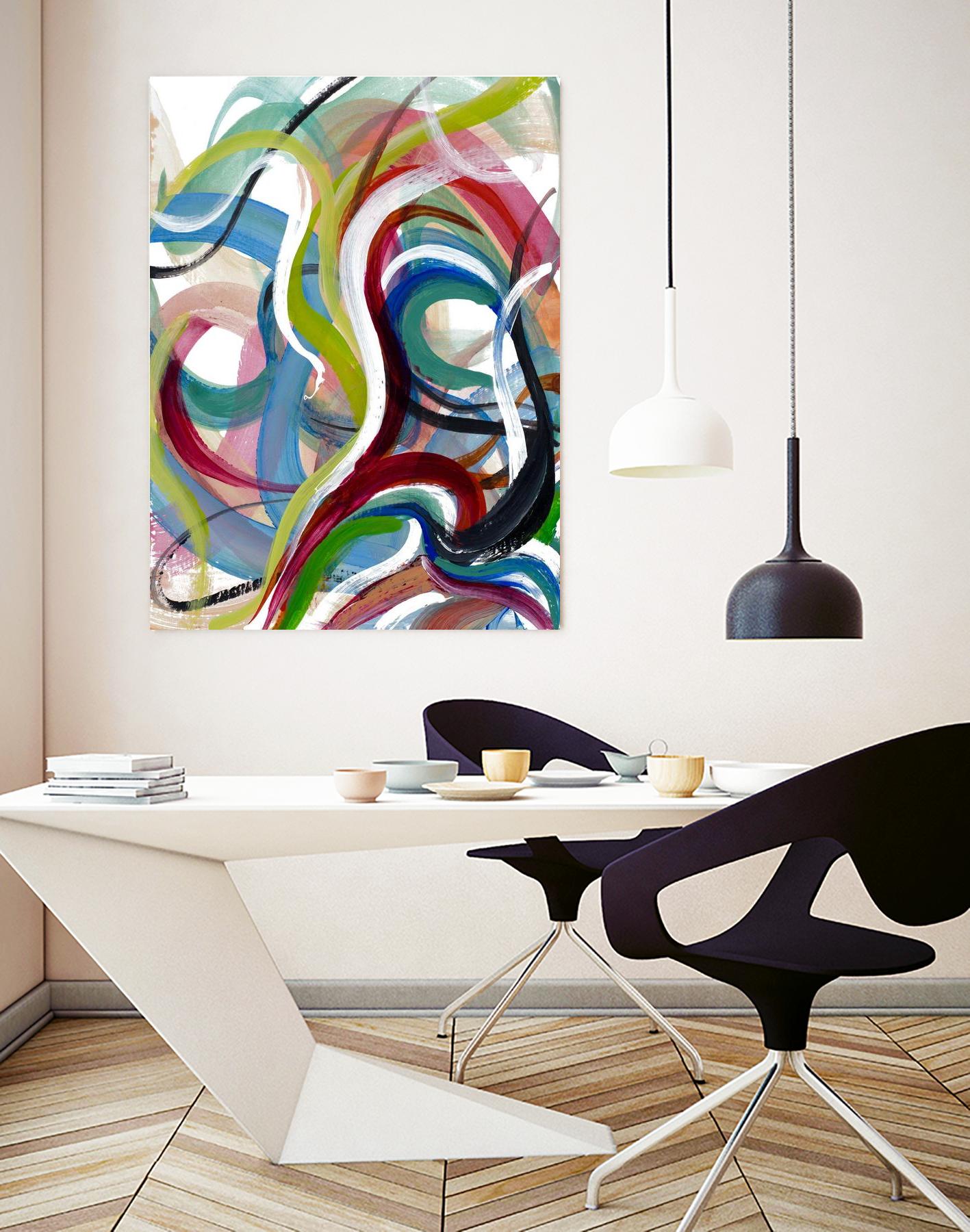 In Full Swing by Lanie Loreth on GIANT ART - multi abstract