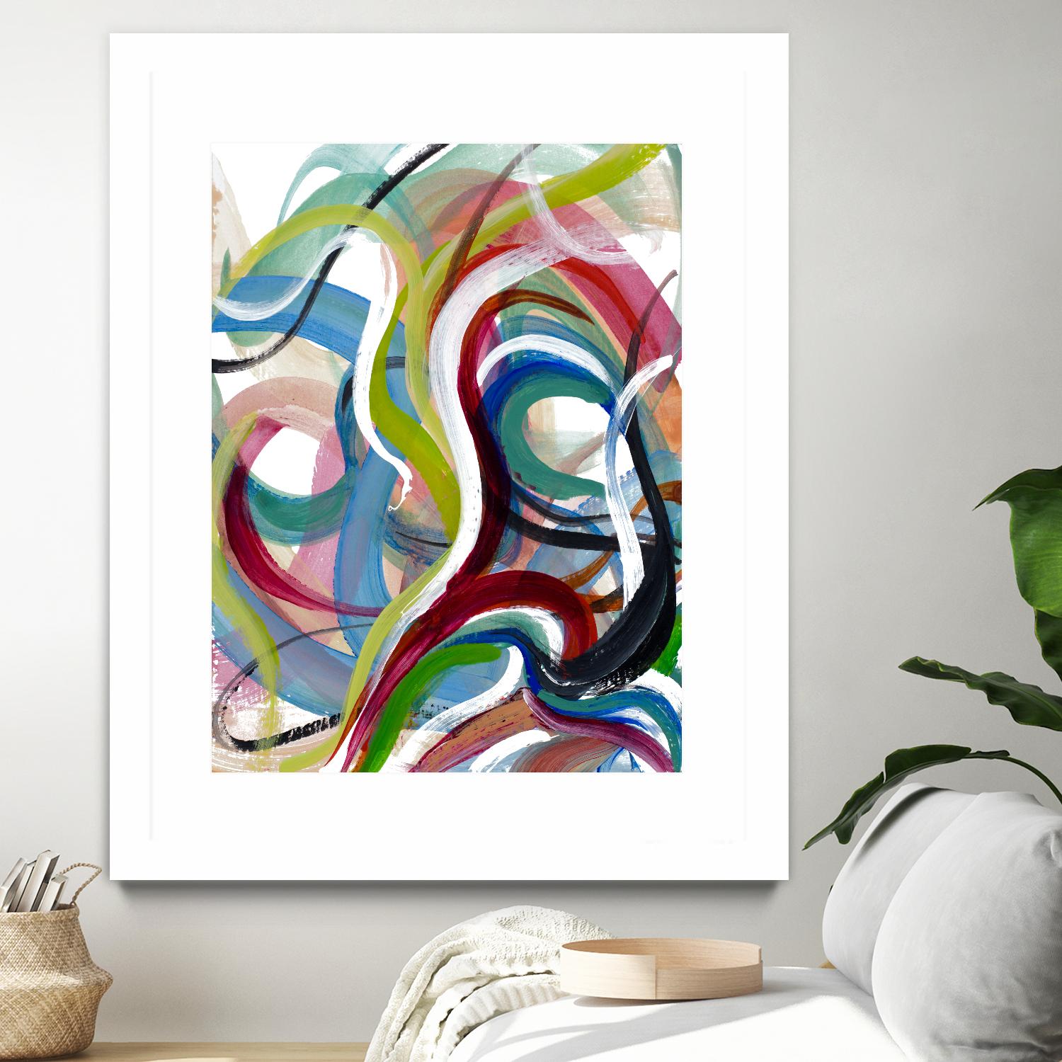 In Full Swing by Lanie Loreth on GIANT ART - multi abstract