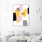 Floating Shapes I by Lanie Loreth on GIANT ART - multi abstract
