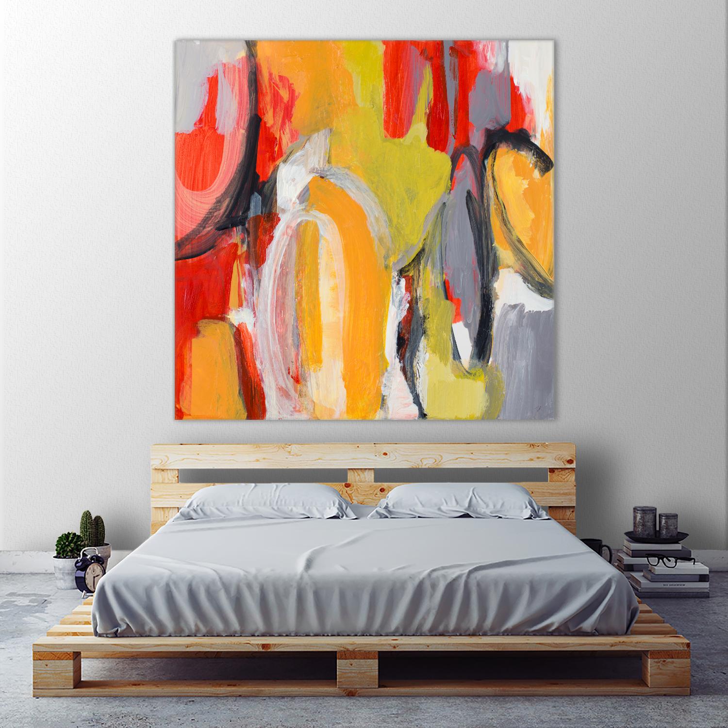 City Symphony I by Lanie Loreth on GIANT ART - multi abstract