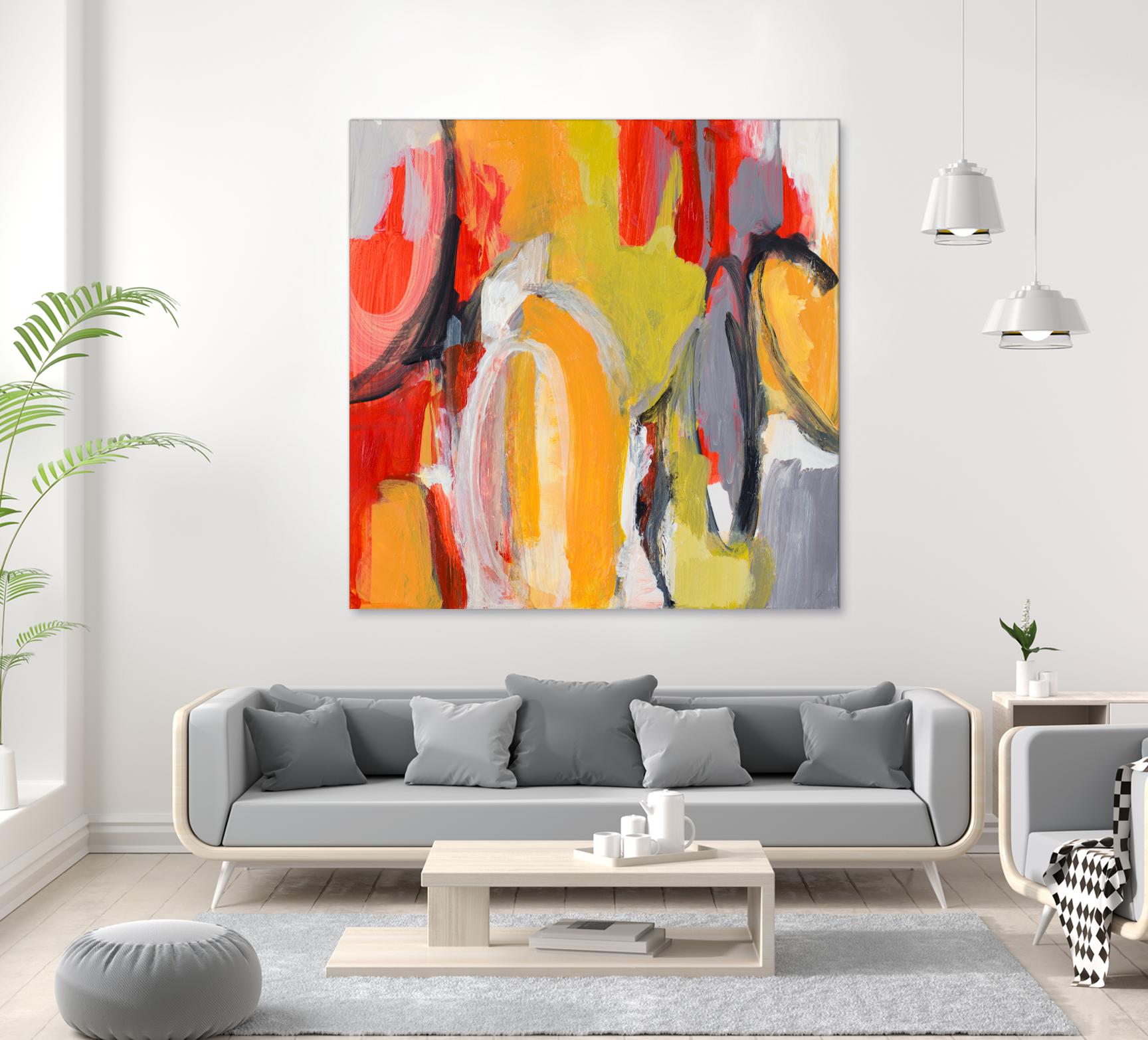 City Symphony I by Lanie Loreth on GIANT ART - multi abstract