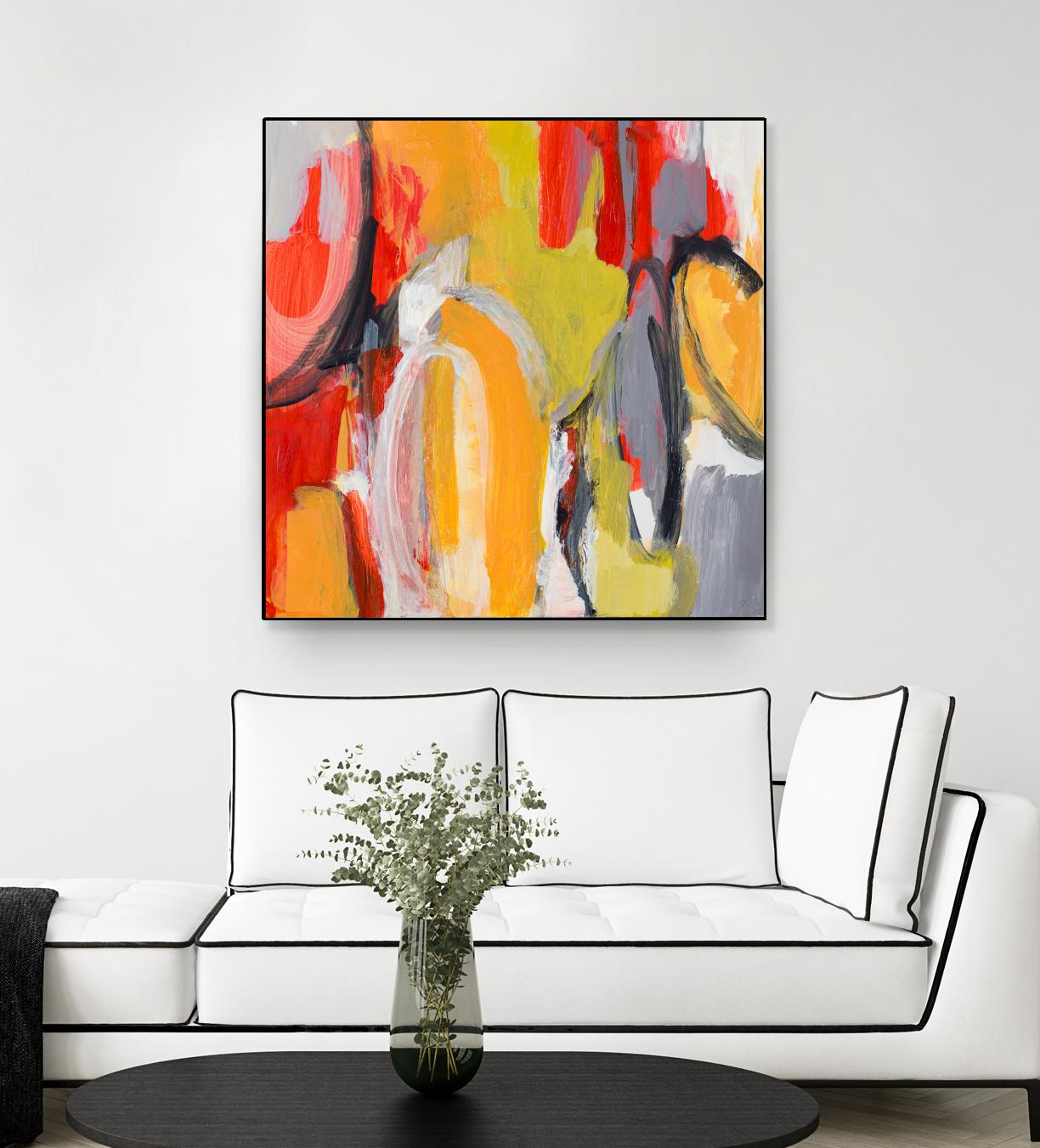 City Symphony I by Lanie Loreth on GIANT ART - multi abstract