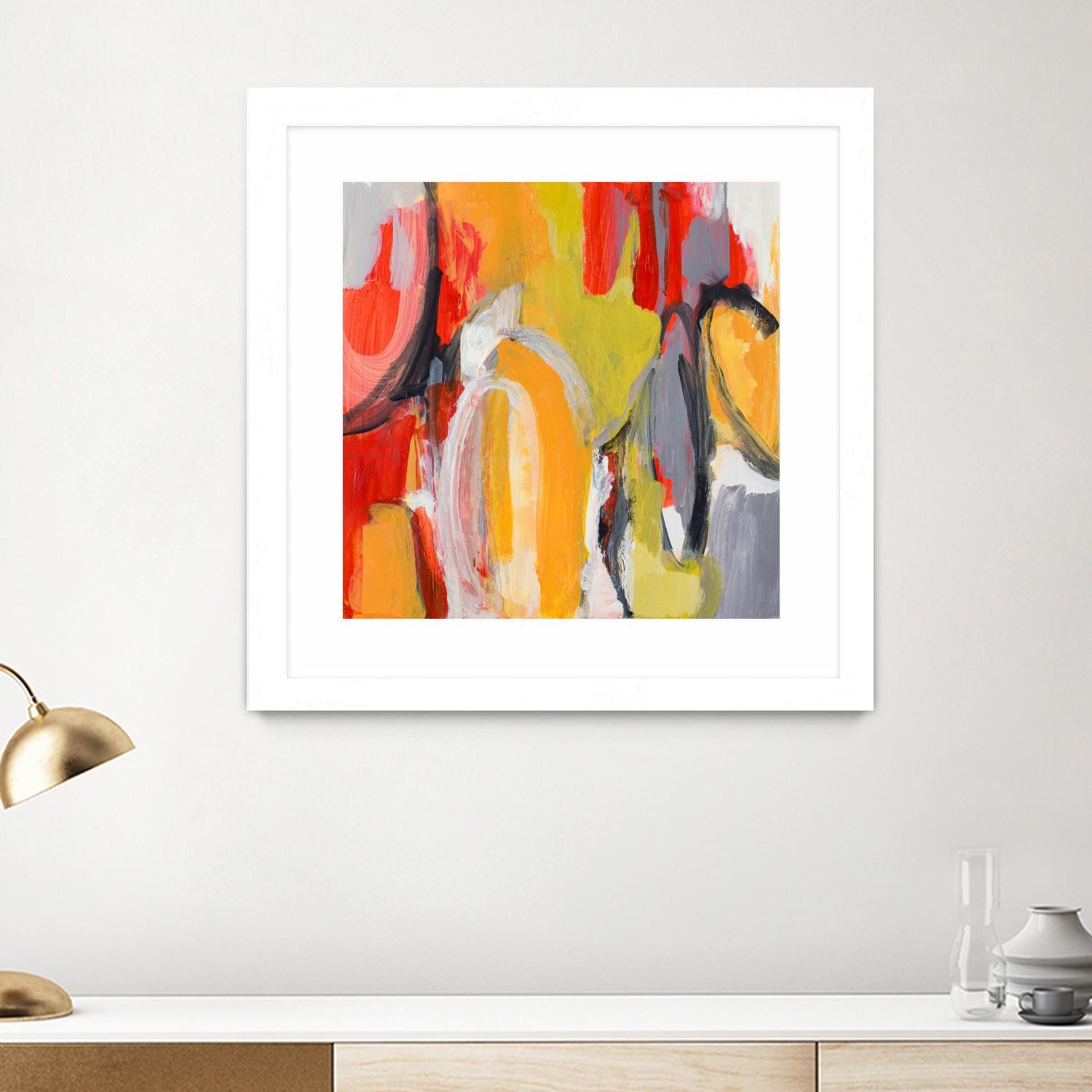 City Symphony I by Lanie Loreth on GIANT ART - multi abstract