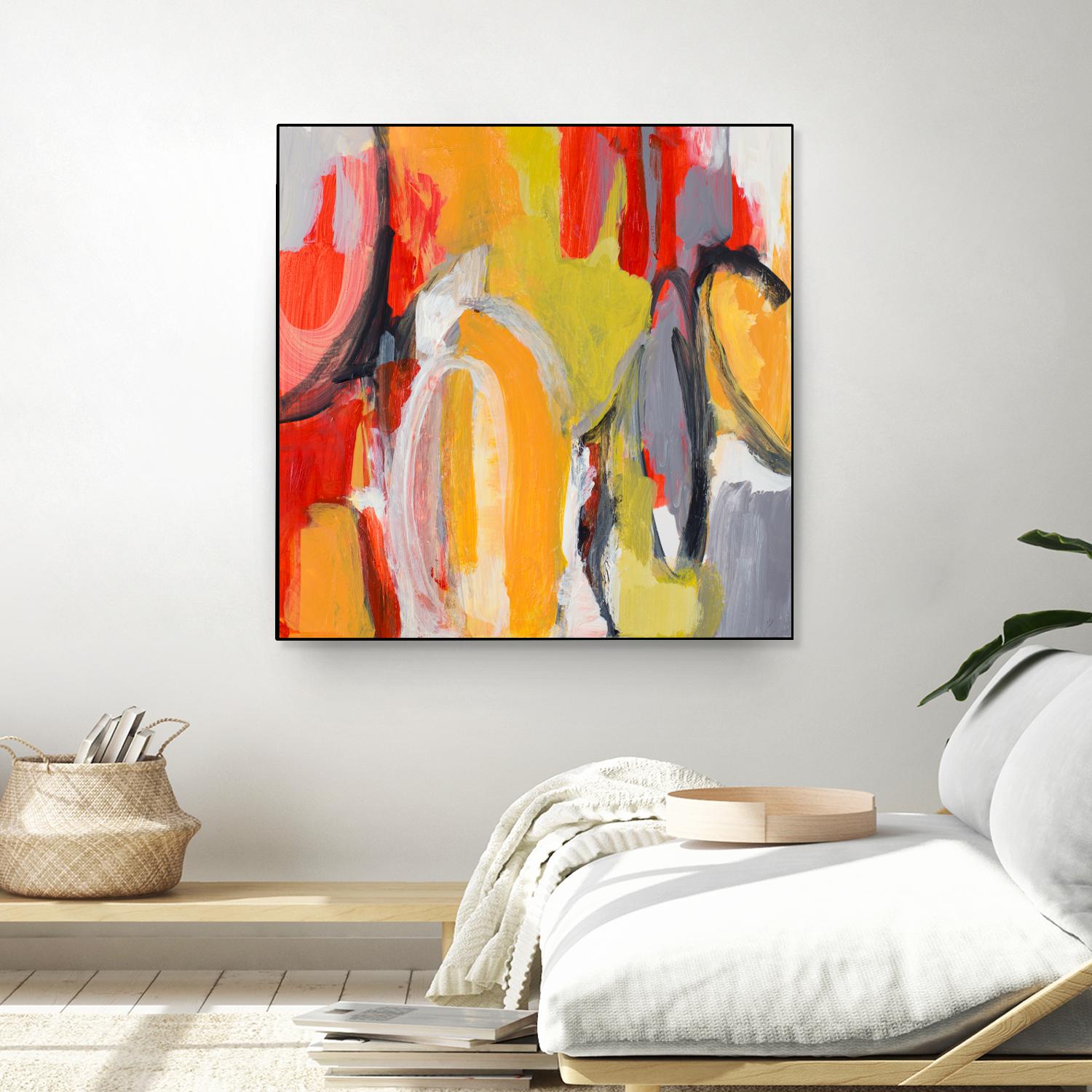 City Symphony I by Lanie Loreth on GIANT ART - multi abstract