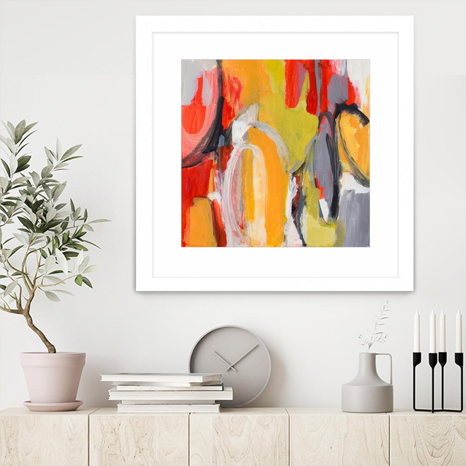 City Symphony I by Lanie Loreth on GIANT ART - multi abstract