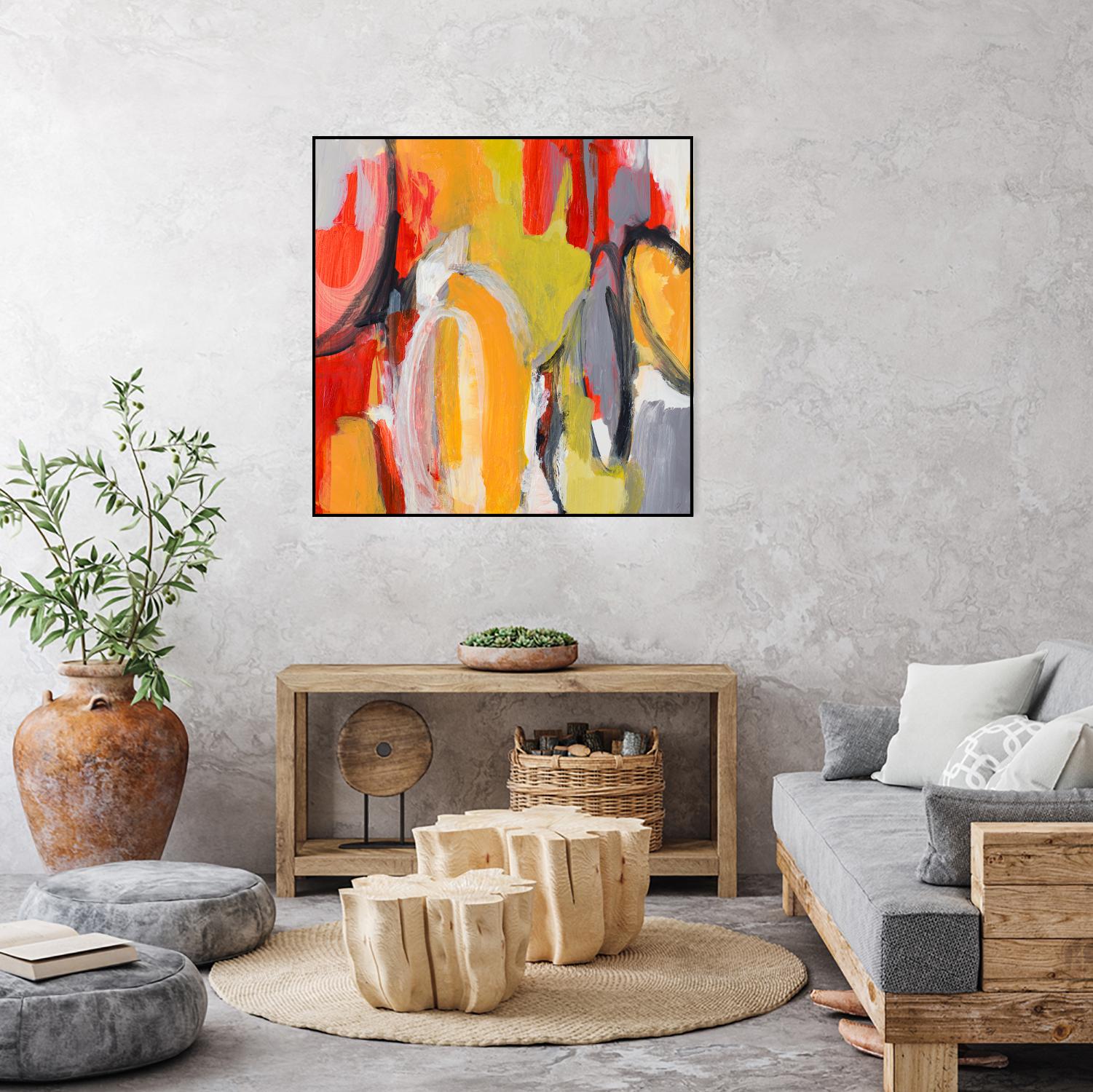 City Symphony I by Lanie Loreth on GIANT ART - multi abstract