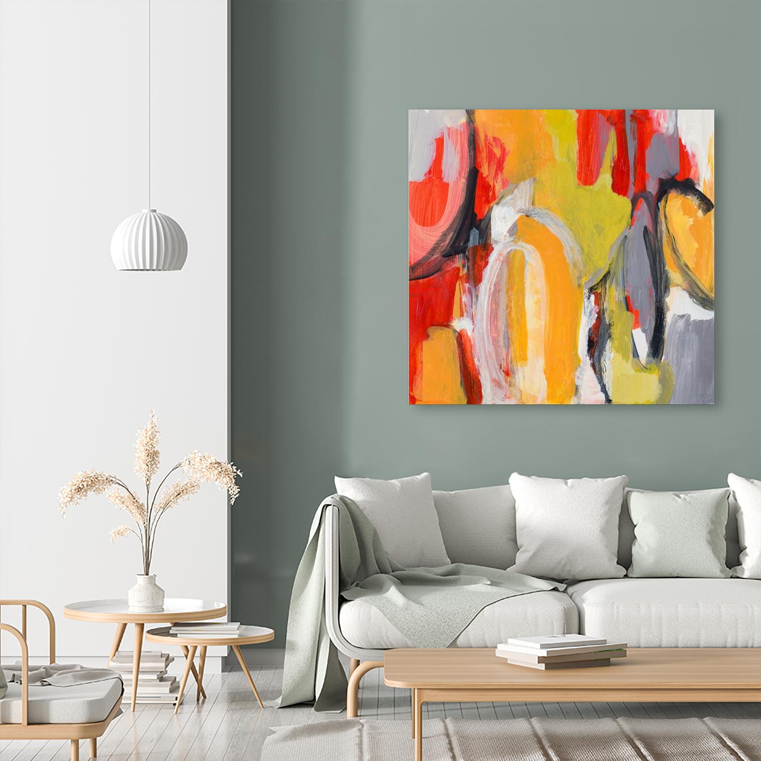 City Symphony I by Lanie Loreth on GIANT ART - multi abstract