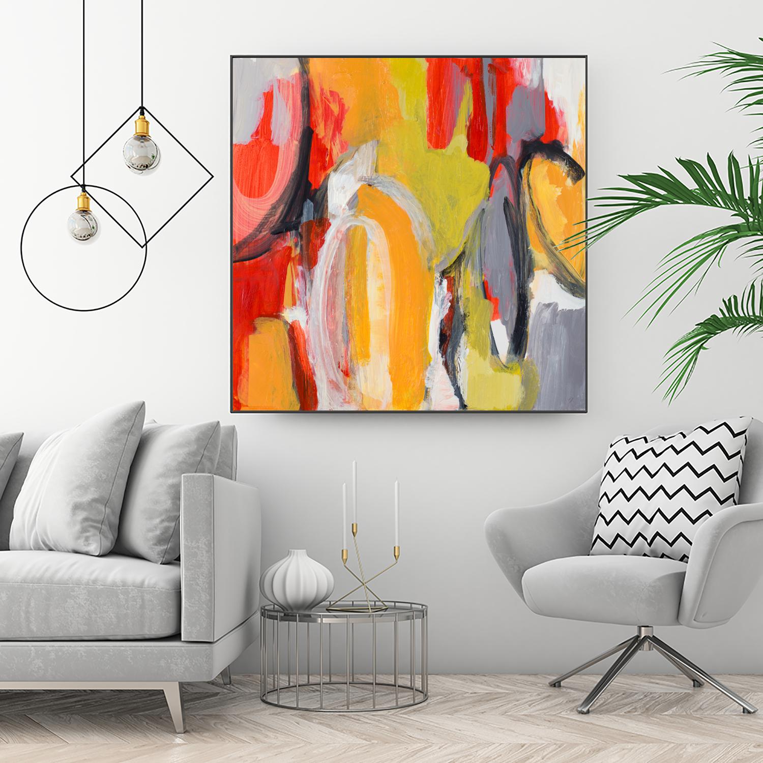 City Symphony I by Lanie Loreth on GIANT ART - multi abstract