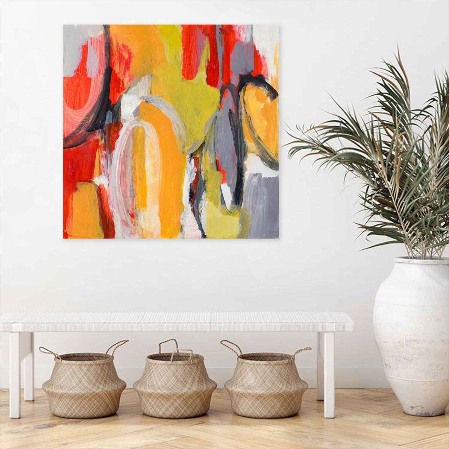 City Symphony I by Lanie Loreth on GIANT ART - multi abstract