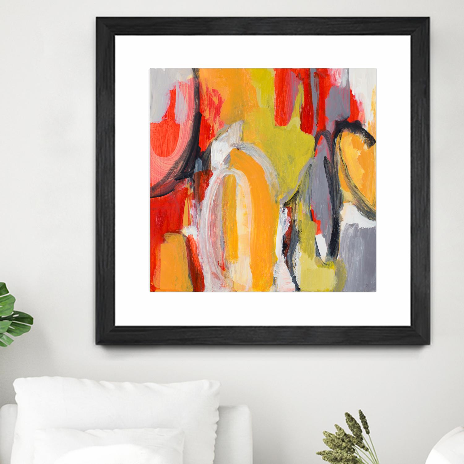 City Symphony I by Lanie Loreth on GIANT ART - multi abstract