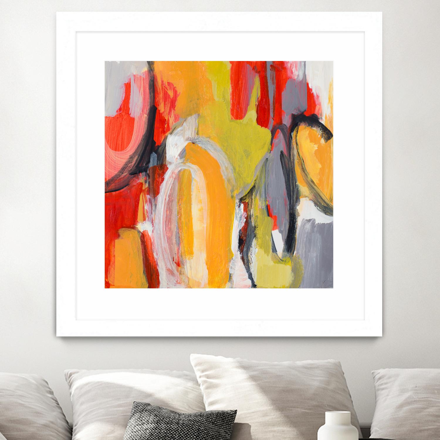 City Symphony I by Lanie Loreth on GIANT ART - multi abstract