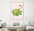 Cheetah on the Lookout II by Jen Bucheli on GIANT ART - multi wildlife