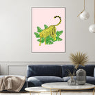 Cheetah on the Lookout II by Jen Bucheli on GIANT ART - multi wildlife