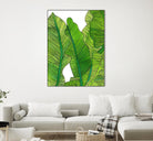 Jungle Leaves by Jen Bucheli on GIANT ART - floral leaves