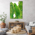 Jungle Leaves by Jen Bucheli on GIANT ART - floral leaves