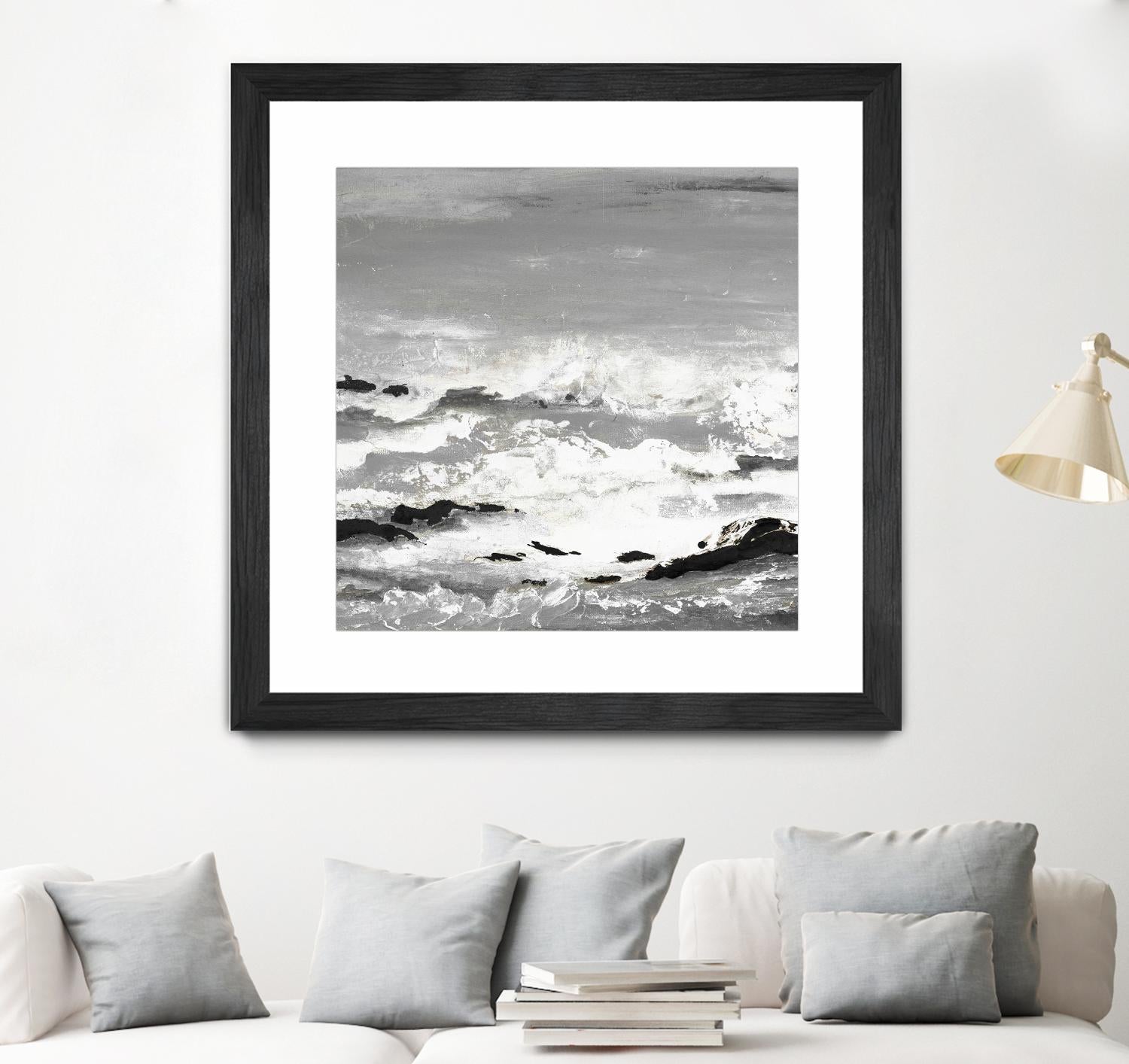 Rocks and Waves by Patricia Pinto on GIANT ART - coastal