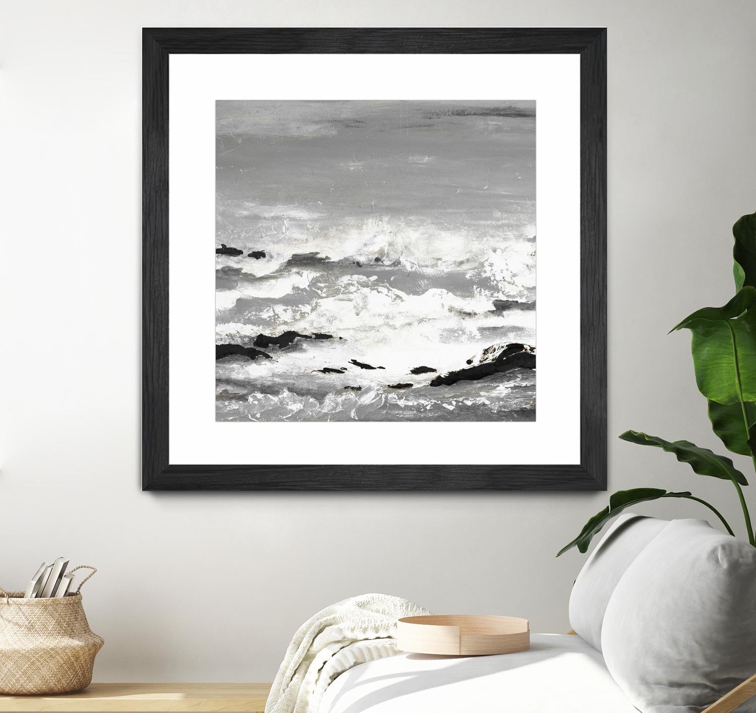 Rocks and Waves by Patricia Pinto on GIANT ART - coastal