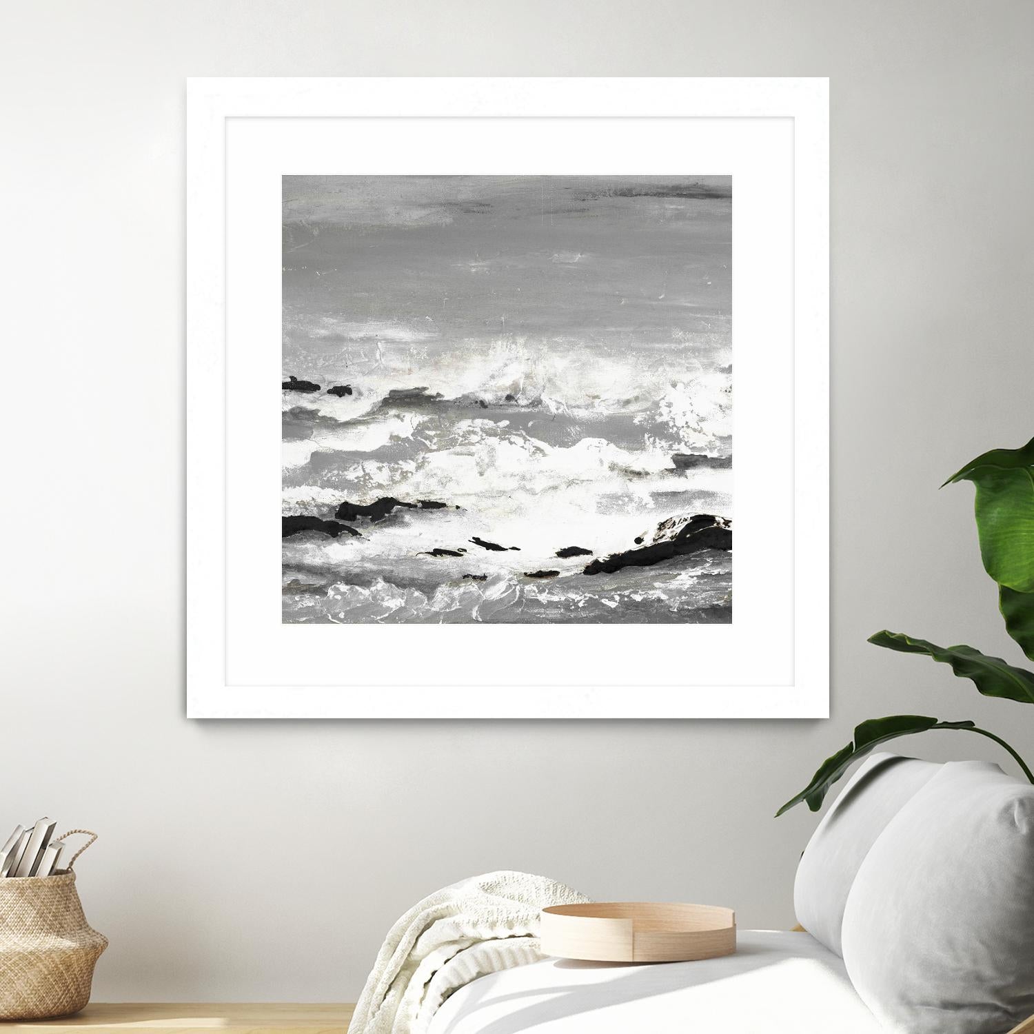 Rocks and Waves by Patricia Pinto on GIANT ART - coastal