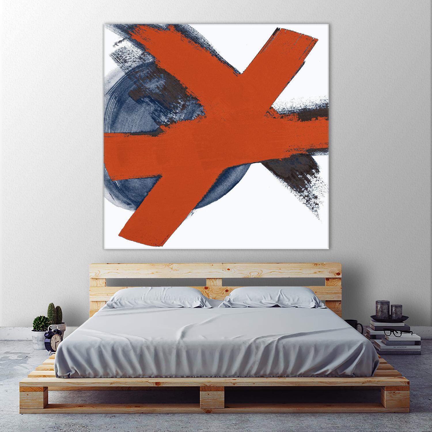 Red Moon Abstract I by Patricia Pinto on GIANT ART - multi abstract