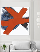 Red Moon Abstract I by Patricia Pinto on GIANT ART - multi abstract