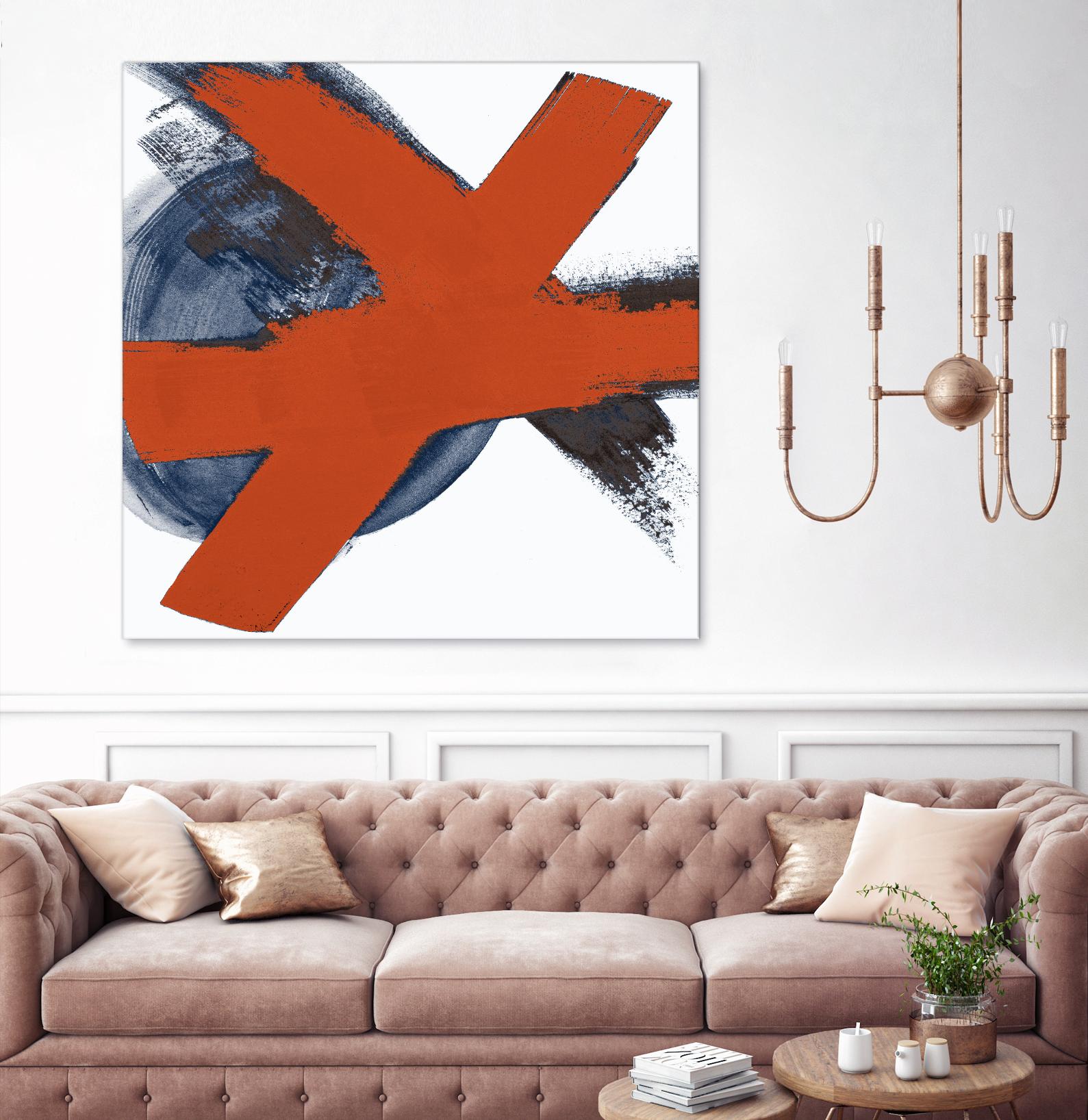 Red Moon Abstract I by Patricia Pinto on GIANT ART - multi abstract