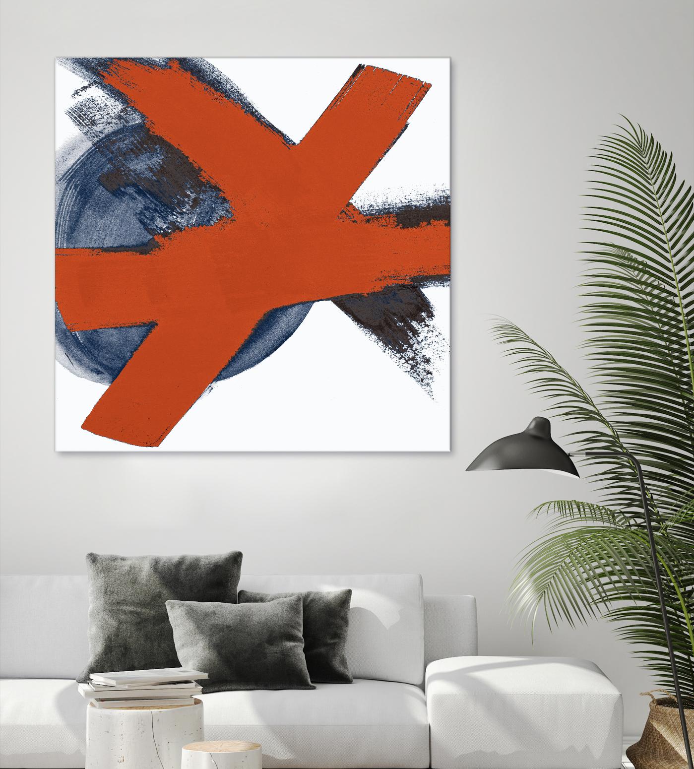 Red Moon Abstract I by Patricia Pinto on GIANT ART - multi abstract