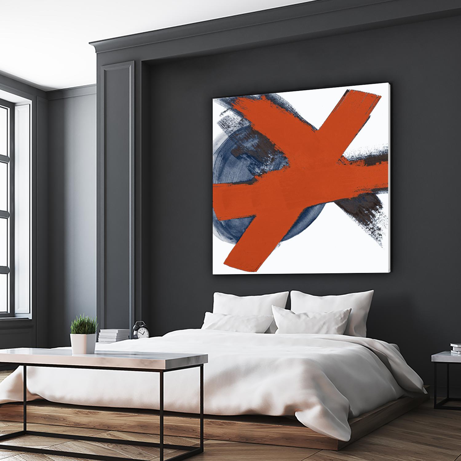 Red Moon Abstract I by Patricia Pinto on GIANT ART - multi abstract