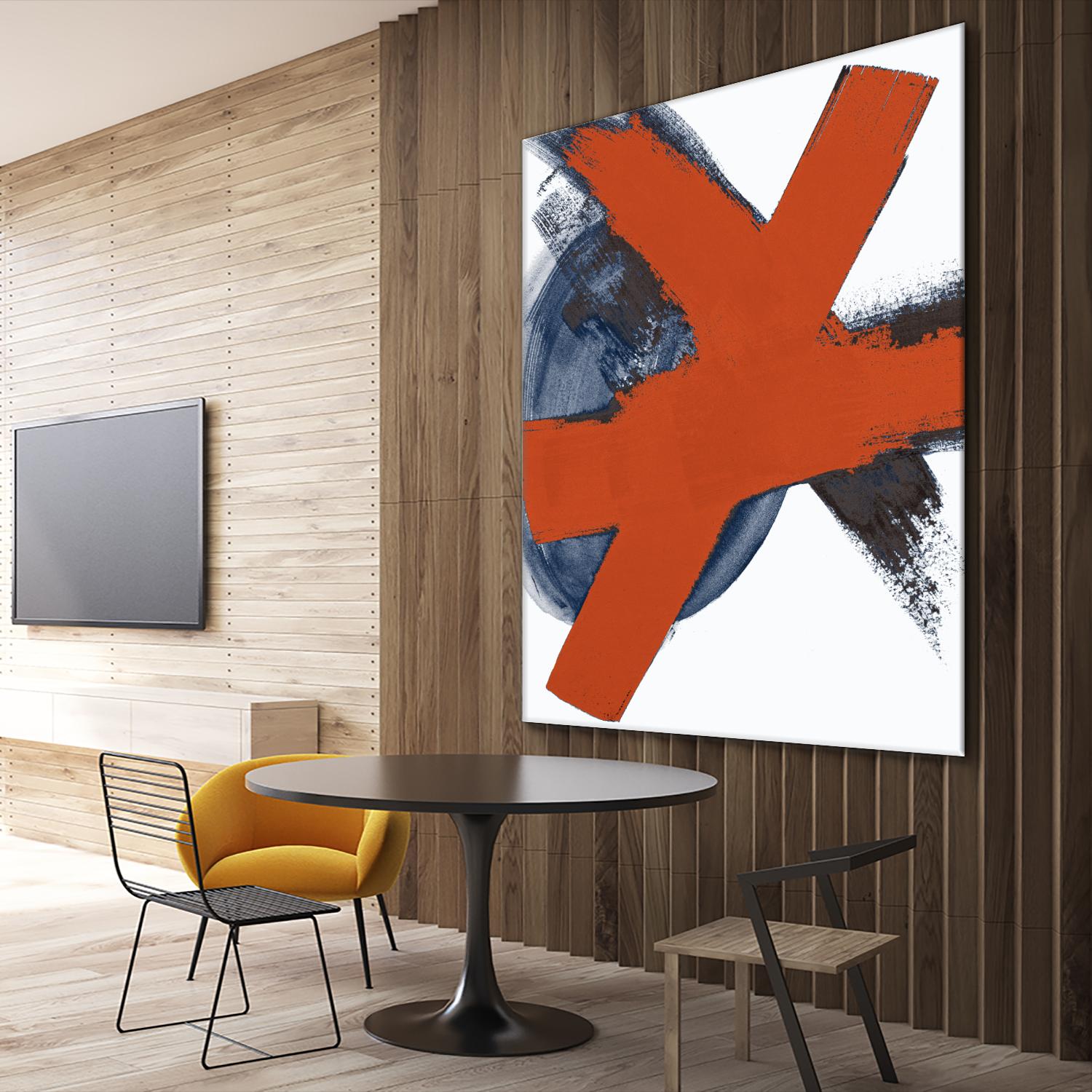 Red Moon Abstract I by Patricia Pinto on GIANT ART - multi abstract