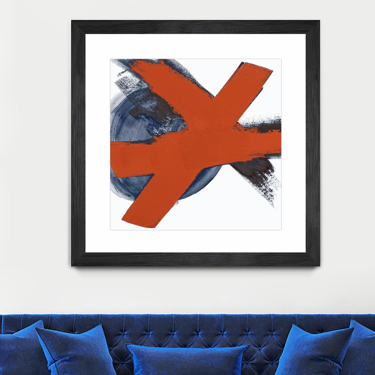 Red Moon Abstract I by Patricia Pinto on GIANT ART - multi abstract