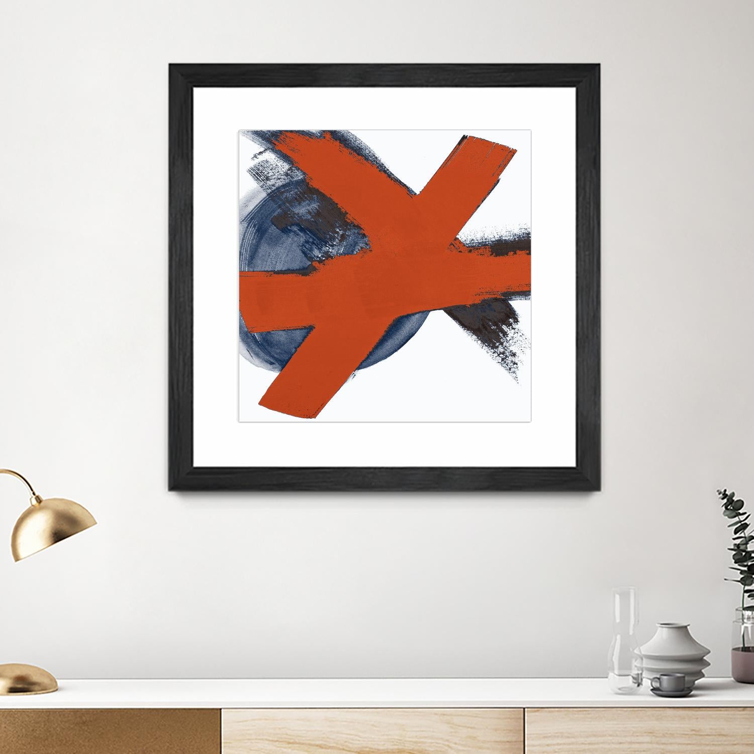 Red Moon Abstract I by Patricia Pinto on GIANT ART - multi abstract