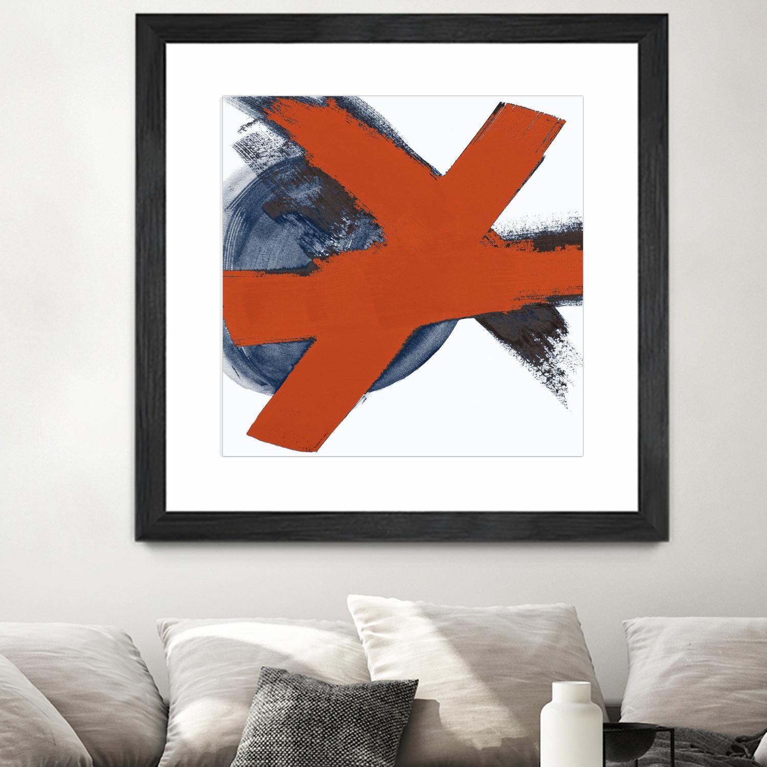 Red Moon Abstract I by Patricia Pinto on GIANT ART - multi abstract