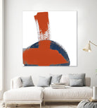 Red Moon Abstract II by Patricia Pinto on GIANT ART - red abstract