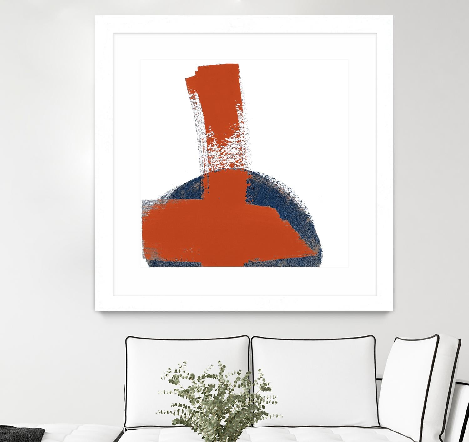 Red Moon Abstract II by Patricia Pinto on GIANT ART - red abstract