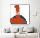 Red Moon Abstract II by Patricia Pinto on GIANT ART - red abstract