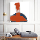 Red Moon Abstract II by Patricia Pinto on GIANT ART - red abstract