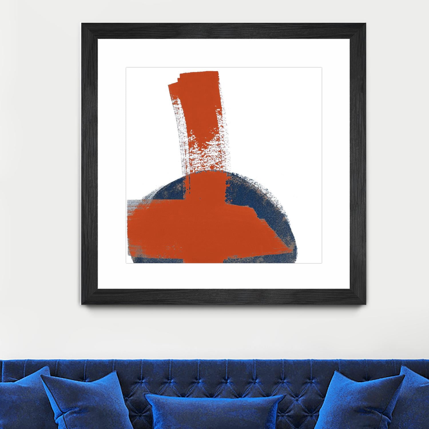 Red Moon Abstract II by Patricia Pinto on GIANT ART - red abstract