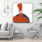 Red Moon Abstract II by Patricia Pinto on GIANT ART - red abstract