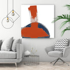 Red Moon Abstract II by Patricia Pinto on GIANT ART - red abstract