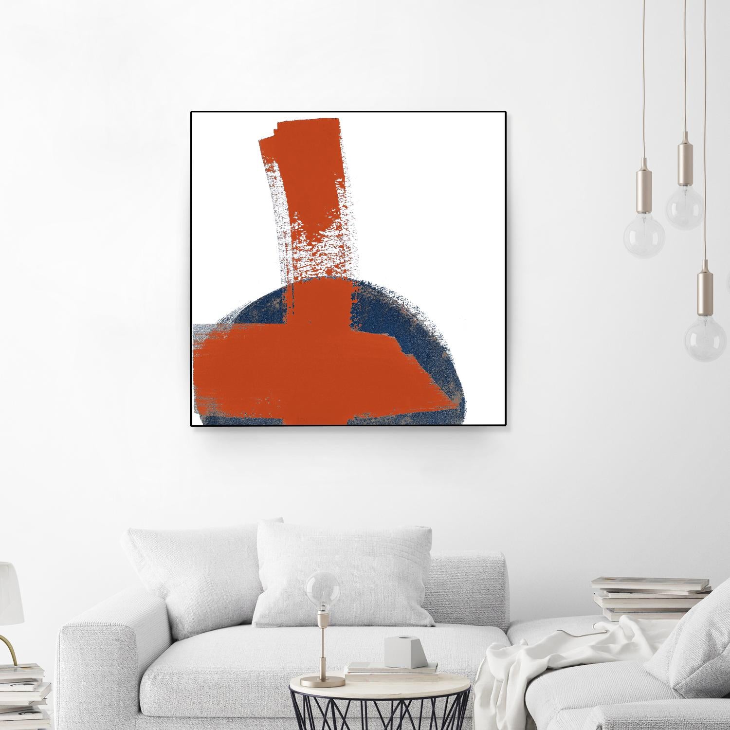 Red Moon Abstract II by Patricia Pinto on GIANT ART - red abstract