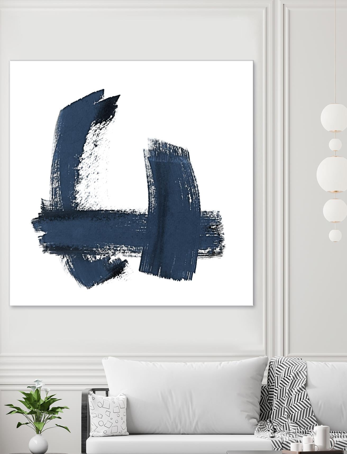 New Navy Signs II by Patricia Pinto on GIANT ART - multi abstract