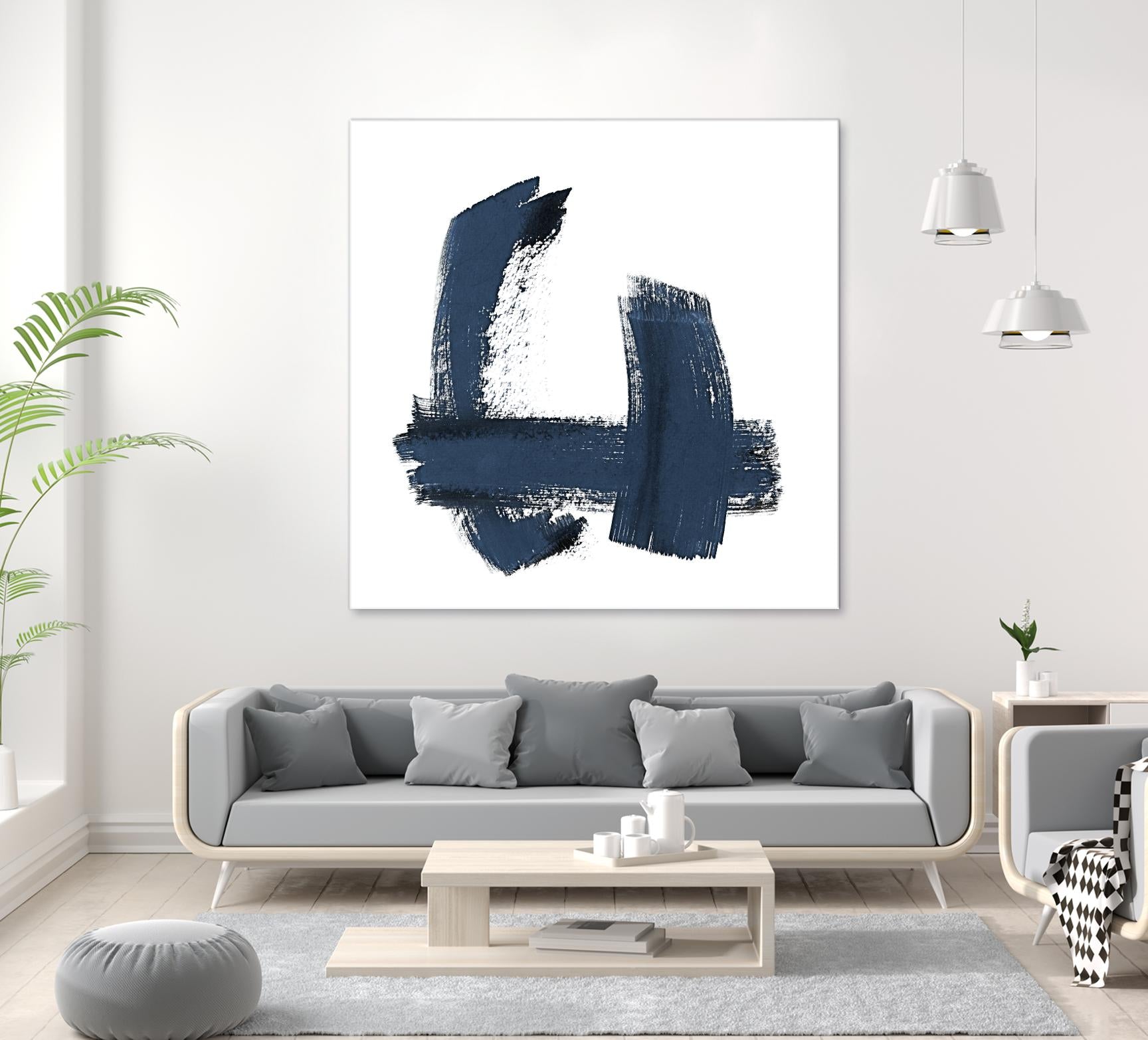 New Navy Signs II by Patricia Pinto on GIANT ART - multi abstract